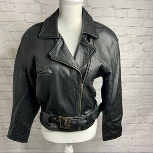 Preswick & Moore Leather Coat Small